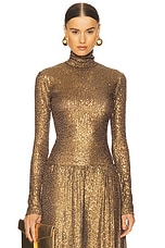 Slim Fit Long Sleeve Turtleneck Top