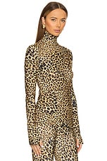 Slim Fit Long Sleeve Turtleneck Top - thumbnail 5