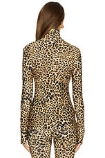 Slim Fit Long Sleeve Turtleneck Top - thumbnail 6