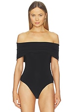 Sleeveless Cowl Neck Hooded Bodysuit - thumbnail 5