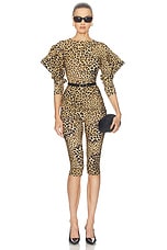 Wing Sleeve Side Drape Top - thumbnail 8