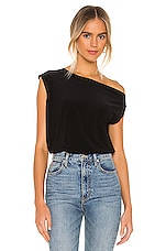 Product image of Norma Kamali X REVOLVE Drop Shoulder Top. Click to view full details