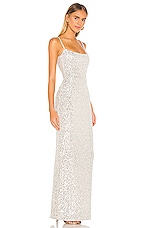 Nookie Lovers Nothings Sequin Gown in Silver | REVOLVE