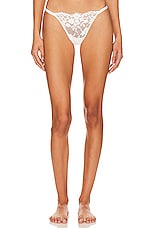 Plush Romance String Thong