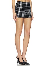 Suiting Checkered Mini Skirt - thumbnail 5