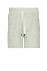 Galbanum Crochet Short