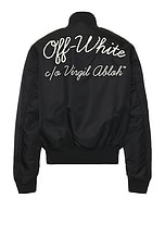Script Bomber Jacket