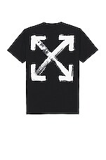 Product image of OFF-WHITE Paint Arrow Slim Short Sleeve T-Shirt. Click to view full details