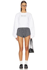 Embroidered Arrow Script Sweatshirt - thumbnail 8