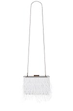 Product image of olga berg Estelle Feather Clutch. Click to view full details
