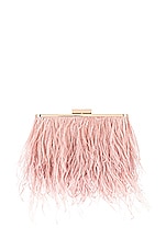 Estelle Feather Clutch