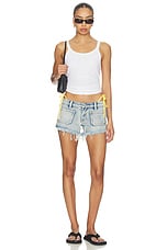 Retro Dukes Low Waist Mini Denim Shorts - thumbnail 8