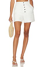 Product image of onia Air Linen Boyfriend Short. Click to view full details