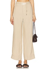 Air Linen Paperbag Trouser