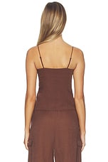 Air Linen Underwire Corset Top - thumbnail 6