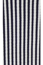 Striped christmas leggings green red