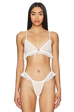 Nothing But Net Triangle Bralette