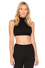 Product image of Only Hearts Feather Weight Rib Mock Neck Crop Top. Click to view full details