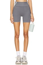 On Studio Knit Shorts in Rock & Glacier