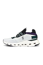 On Cloudnova Sneaker in White & Violet | REVOLVE