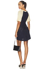 Off-season Knitted Raglan Mini Dress - thumbnail 6