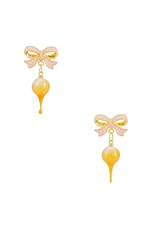 Bow Pearl Earring