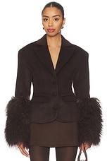 Frances Wool Blazer - thumbnail 4