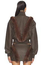 Bela Faux Fur Jacket - thumbnail 6