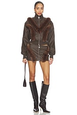 Bela Faux Fur Jacket - thumbnail 7