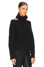PAIGE Lorilee Sweater in Black | REVOLVE