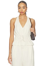 Alysha Linen Top - thumbnail 4