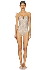 Gianna U-ring Front One Piece Swimsuit - thumbnail 4