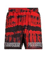 Product image of Pleasures Teeth Workout Shorts. Click to view full details