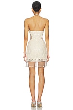 Crochet Bloom Halterneck Mini Dress - thumbnail 6