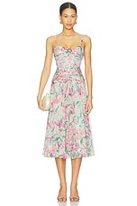 Honey Flower Midi Dress - thumbnail 4