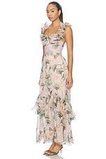 Lotus Corset Maxi Dress - thumbnail 5
