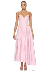 Tricoline Lotus Maxi Dress - thumbnail 4