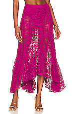 Product image of PatBO Crochet Beach Skirt. Click to view full details