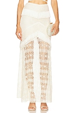 Samba Fringe Long Skirt
