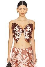 Butterfly Printed Top