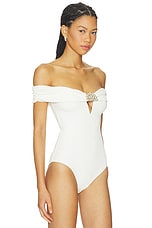 Cora Knit Off Shoulder Bodysuit - thumbnail 6