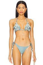 x Camila Coelho Lace Bikini Top