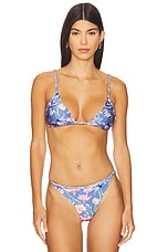 Amaryllis Triangle Bikini Top