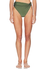 Aurora Lycra High Waist Bikini Bottom - thumbnail 4