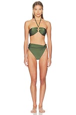 Aurora Lycra High Waist Bikini Bottom - thumbnail 7