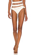 Product image of PatBO La Mer Ruffle Bikini Bottom. Click to view full details