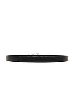 Slim Modern Faux Fur Rodeo Belt - thumbnail 9