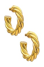 Product image of petit moments Hudson Hoops. Click to view full details