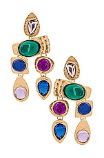 Product image of petit moments Multi Stone Earrings. Click to view full details