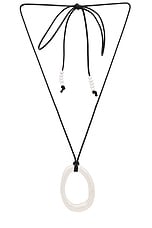 Pear Corded Necklace
